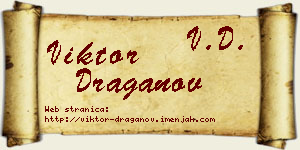 Viktor Draganov vizit kartica